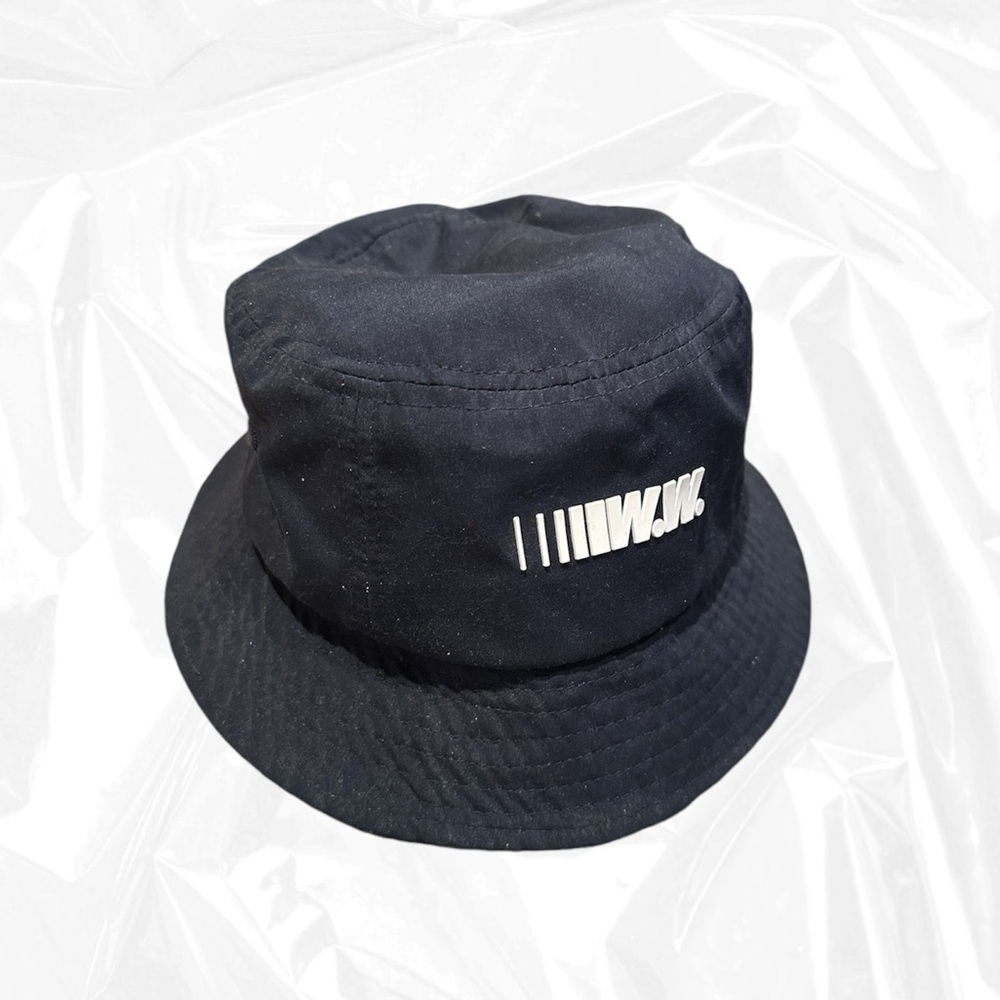 Wood Wood Navy Bucket Hat